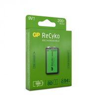 GP Oplaadbare 9V batterij (blok) GPRCK20R8H899C1 NiMH 8.4 V 200 mAh 1 stuk(s) - thumbnail