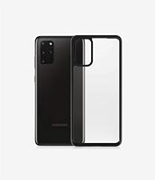 PANZERGLASS Beschermhoes voor Samsung Galaxy S20+, transparant met zwarte rand