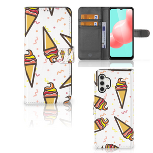 Samsung Galaxy A32 5G Book Cover Icecream