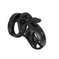 ManCage by Shots Model 23 - Chastity Cage - 2.5'' / 6,5 cm - Black