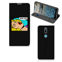 Nokia 2.4 Hippe Standcase Popart Oh Yes