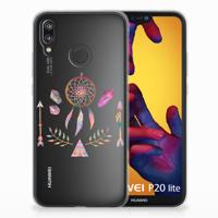 Huawei P20 Lite Telefoonhoesje met Naam Boho Dreamcatcher