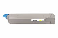 Oki 44059105 alternatief Toner cartridge Geel 8000 pagina&apos;s