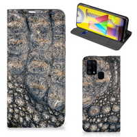 Samsung Galaxy M31 Hoesje maken Krokodillenprint - thumbnail