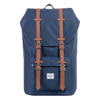 Herschel Little America rugzak Stof/Weefsel, Fleece, Metaal Bruin, Navy Herschel Little America rugzak Stof/Weefsel, Fleece, Metaal Bruin, Navy