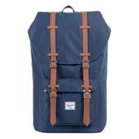 Herschel Little America rugzak Stof/Weefsel, Fleece, Metaal Bruin, Navy
