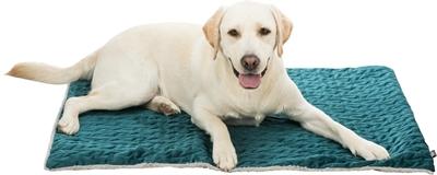 Trixie deken estelle groen / grijs 100X70 CM Trixie deken estelle groen / grijs 100X70 CM