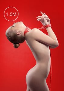 Kinbaku Mini Rope - 1,5m - Red