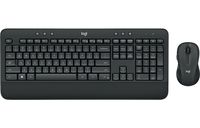 Logitech MK545 Advanced toetsenbord RF Draadloos US International Zwart - thumbnail