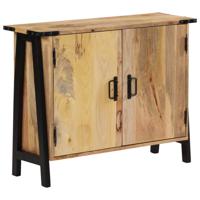 Dressoir 88x30x69 cm massief mangohout - thumbnail