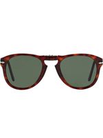 Persol lunettes de soleil à monture ronde - Marron