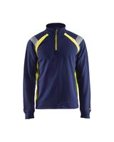 Blaklader 34321158 Sweatshirt halve rits Visible