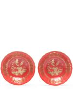 GINORI 1735 assiettes Oriente Italiano en porcelaine (lot de deux) - Rouge - thumbnail