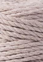 Bobbiny Macramé Triple Twist 5mm Pearl