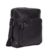 Leonhard Heyden Dakota Messenger Bag S Black