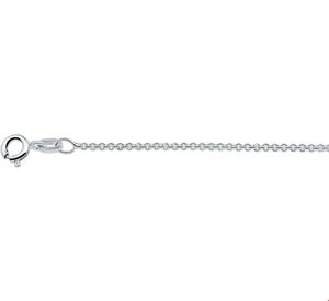 TFT Zilveren Ketting Anker Rond 1,2 mm x 50 cm