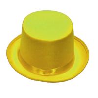 Rubie's Hoge Hoed Unisex Geel