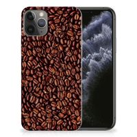 Apple iPhone 11 Pro Siliconen Case Koffiebonen