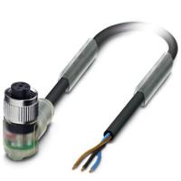 Phoenix Contact 1668276 Sensor/actuator connector, geassembleerd M12 Aantal polen: 3 Bus, haaks 5.00 m 1 stuk(s) - thumbnail