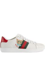 Gucci baskets Ace à motif brodé - Blanc - thumbnail