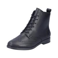 Rieker Dames 46231 veterlaarzen, zwart, 37 EU, zwart, 37 EU