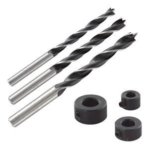 Wolfcraft 2730000 Hout-spiraalboorset 3-delig 6 mm, 8 mm, 10 mm Cilinderschacht 1 set(s)