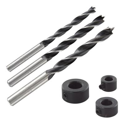Wolfcraft 2730000 Hout-spiraalboorset 3-delig 6 mm, 8 mm, 10 mm Cilinderschacht 1 set(s)
