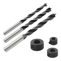 Wolfcraft 2730000 Hout-spiraalboorset 3-delig 6 mm, 8 mm, 10 mm Cilinderschacht 1 set(s) - thumbnail