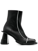 Henrik Vibskov bottines Elle Driver en cuir 90 mm - Noir - thumbnail