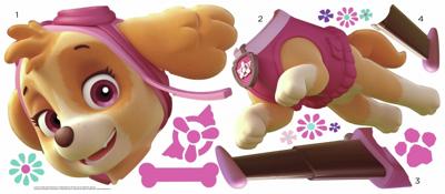 RoomMates muurstickers Skye vinyl 10 stuks