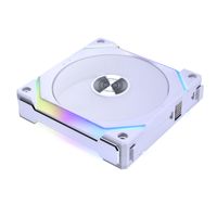 Lian Li UNI FAN SL120V2 Single Pack case fan RGB leds, 4-pins PWM fan-connector - thumbnail