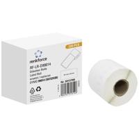 Renkforce Rol met etiketten Compatibel vervangt DYMO DYMO 99014 101 x 54 mm Papier Wit 220 stuk(s) Permanent hechtend Verzendetiketten RF-6027532