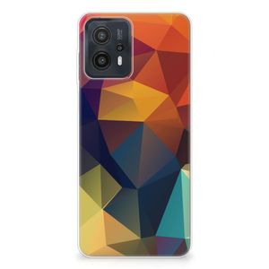 Motorola Moto G23 | G13 TPU Hoesje Polygon Color