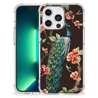 iPhone 13 Pro Max Case Anti-shock Pauw met Bloemen