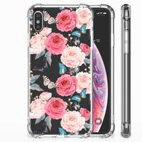 Apple iPhone Xs Max Case Butterfly Roses