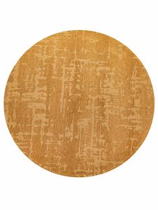 Louis de Poortere - Rond vloerkleed Baobab Structures 9201 Madagascar Gold - 240 rond