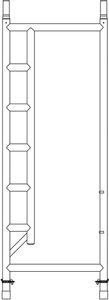 Altrex Doorloopframe smal 75-28-7 RS5 - 307020