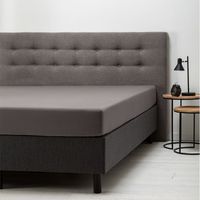 Hoeslaken Stretch - Taupe - 90x200 cm - Taupe - Fresh and Co - Dekbed-Discounter.nl - thumbnail