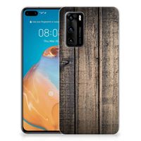 Huawei P40 Bumper Hoesje Steigerhout - thumbnail