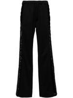 DSQUARED2 pantalon de jogging à bande logo - Noir