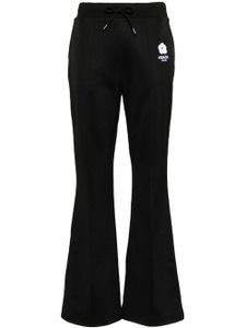 Kenzo pantalon de jogging évasé - Noir