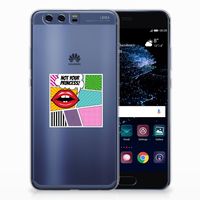 Huawei P10 Plus Silicone Back Cover Popart Princess - thumbnail