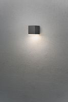 Konstsmide Monza 7990-370 LED-buitenlamp (wand) Energielabel: F (A - G) LED LED vast ingebouwd 6 W Antraciet - thumbnail