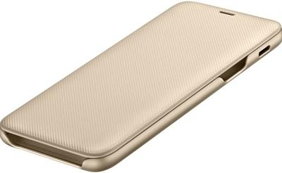 Wallet Cover EF-WA600 - Achterzijde behuizing voor mobiele telefoon - goud - voor Galaxy A6