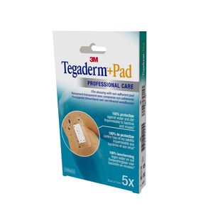 Tegaderm + Pad 3m Transp Steril 5cmx 7cm 5 3582p