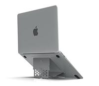 MAJEXTAND Slanke papierstandaard voor MacBook, ergonomische geventileerde laptopstandaard, 6 verstelbare hoogtes van 5,3 cm tot 9,1 cm, compatibel met laptops tot 18 inch