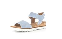 Gabor Damessandalen met sleehak, licht, extra breed (G), lagune 36, 37.5 EU
