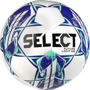 Select Voetbal Future Light DB V23 - Wit/Turquoise/Blauw Kids