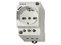 Finder Schakelkaststopcontact 7U.00.8.230.0000 grijs (RAL 7035)