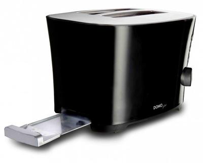 Domo DO941T broodrooster 2 snede(n) 850 W Zwart Domo DO941T broodrooster 2 snede(n) 850 W Zwart